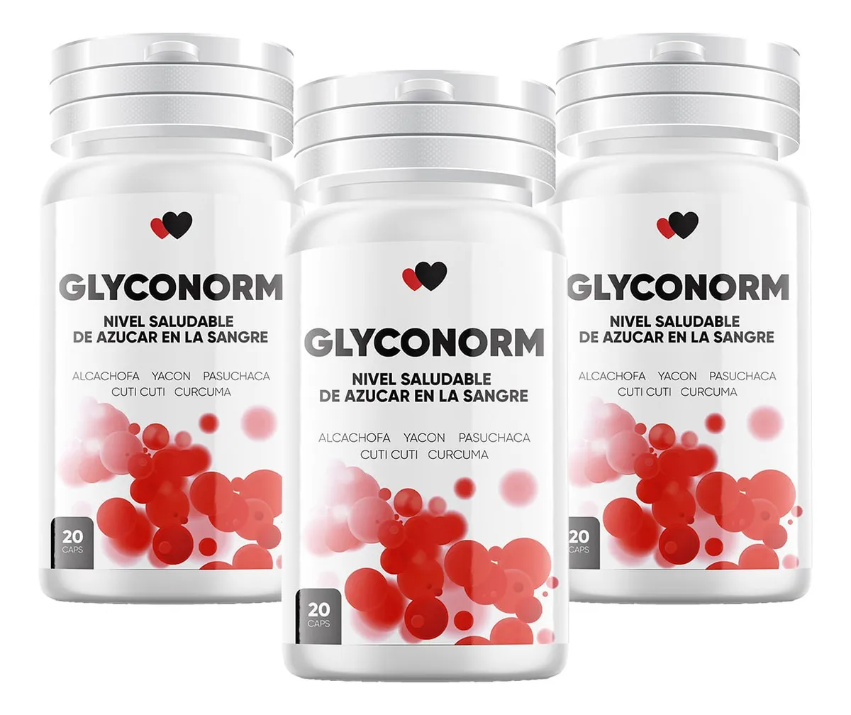 Glyconorm Pack x3 – Controla tu glucosa y mejora tu energía