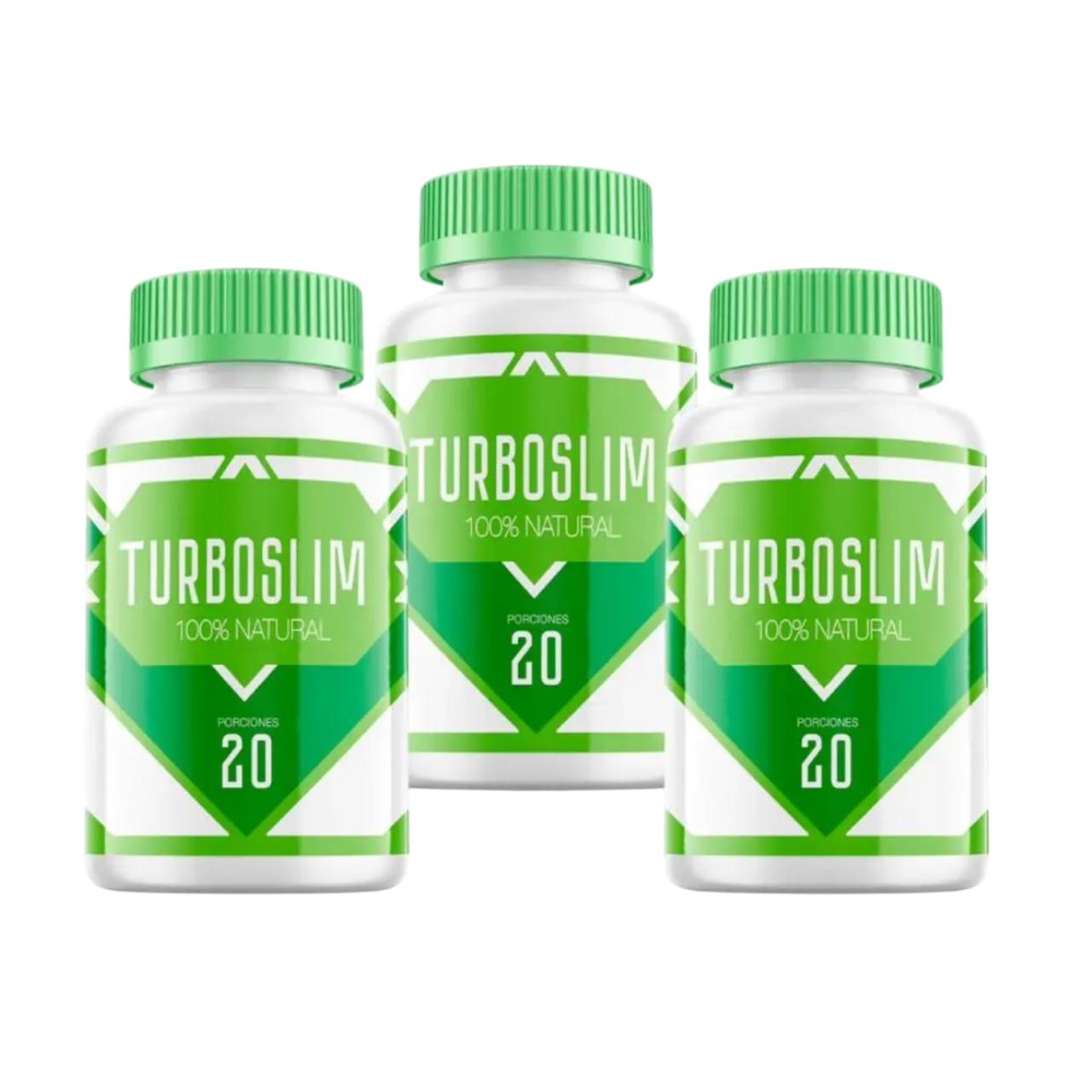 Turboslim Pack x3 - Suplemento Natural para Control de Peso