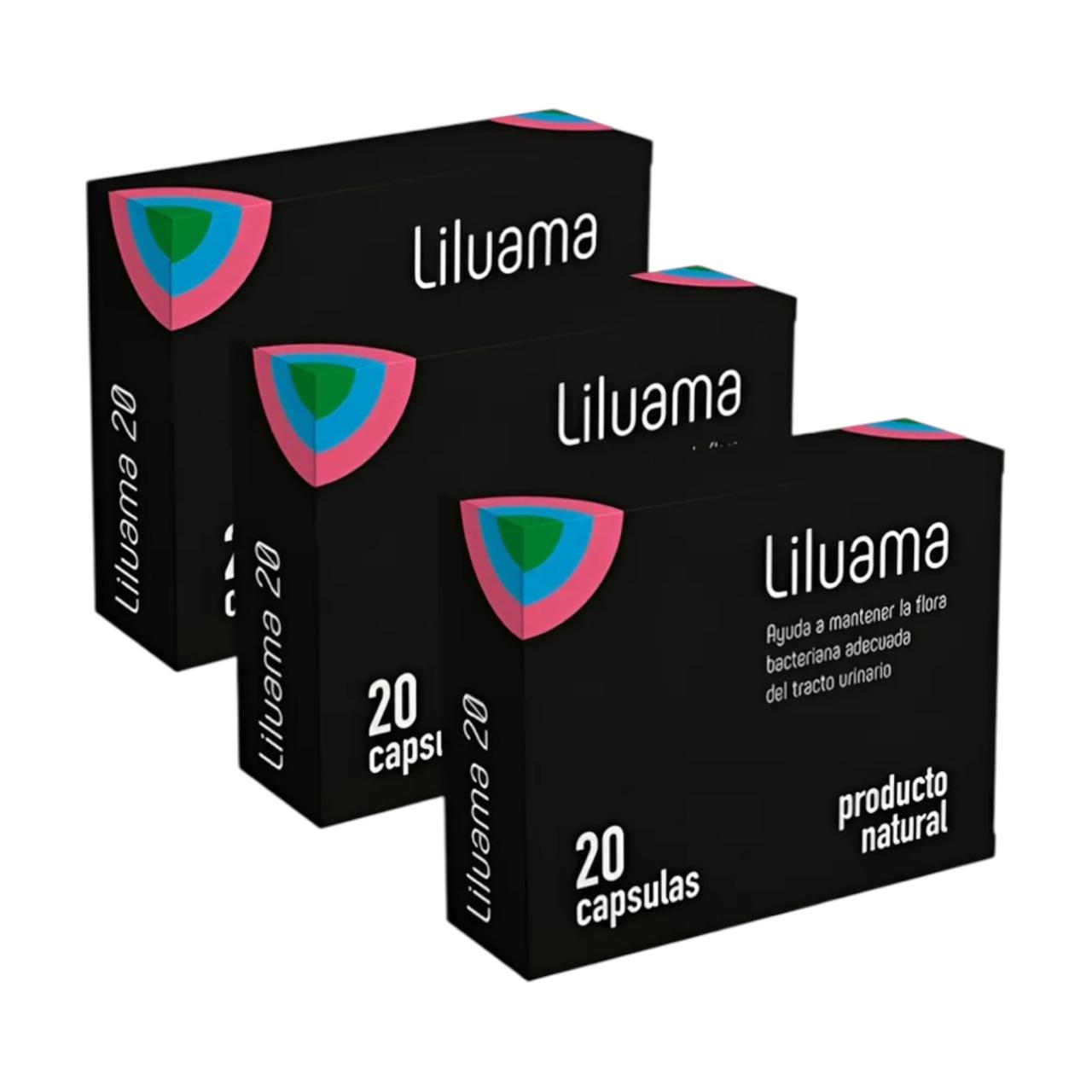 Liluama Pack x3 - Salud urinaria y flora bacteriana