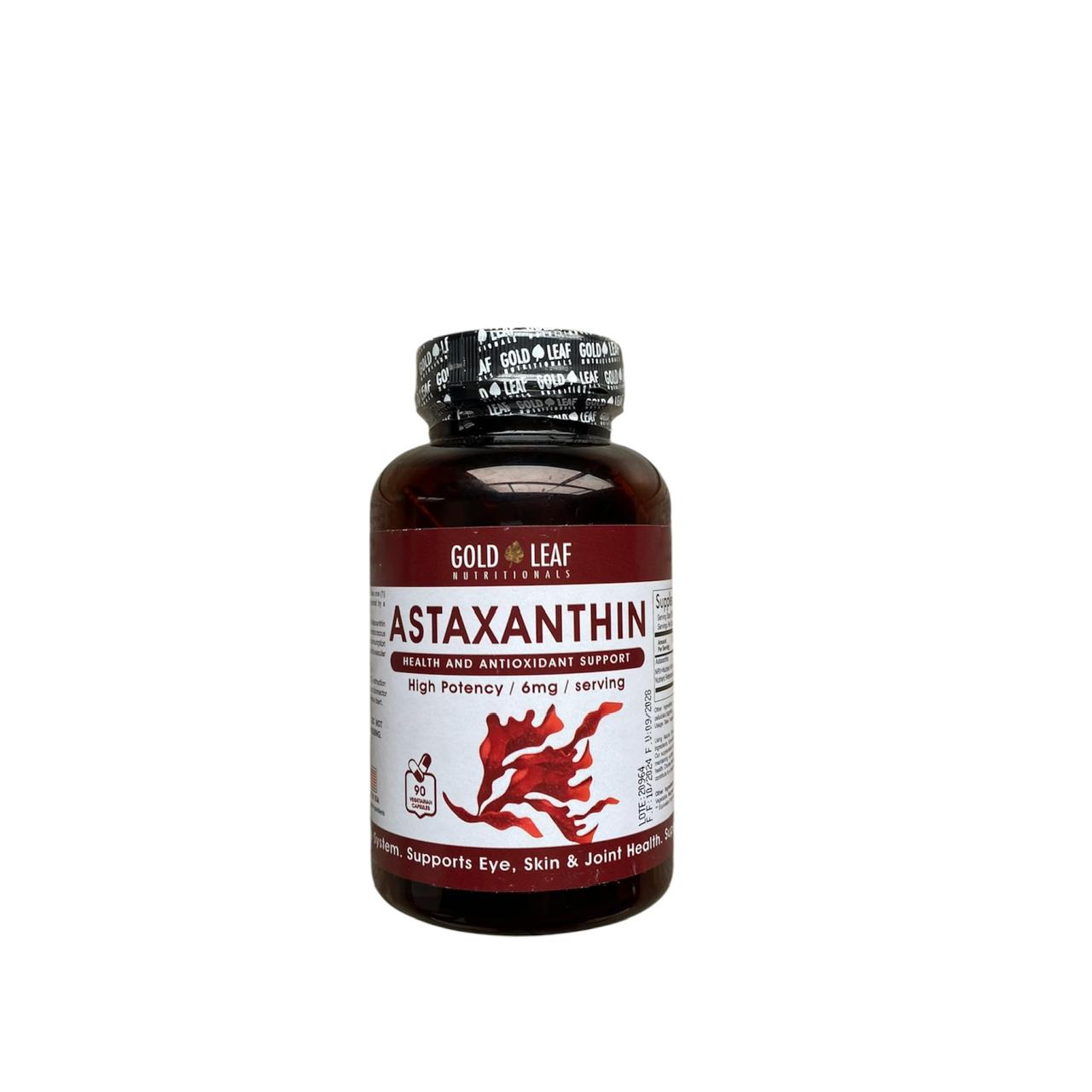 Astaxanthin Gold Leaf 6 mg- 90 cápsulas