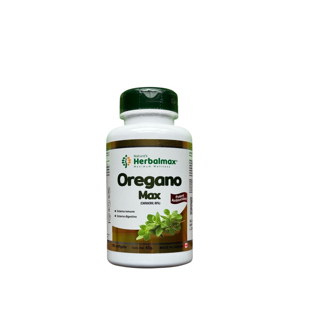Orégano Max – Nature’s Herbalmax (100 capsulas)