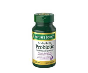 Nature’s Bounty Acidophilus Probiotic (120 tabletas)