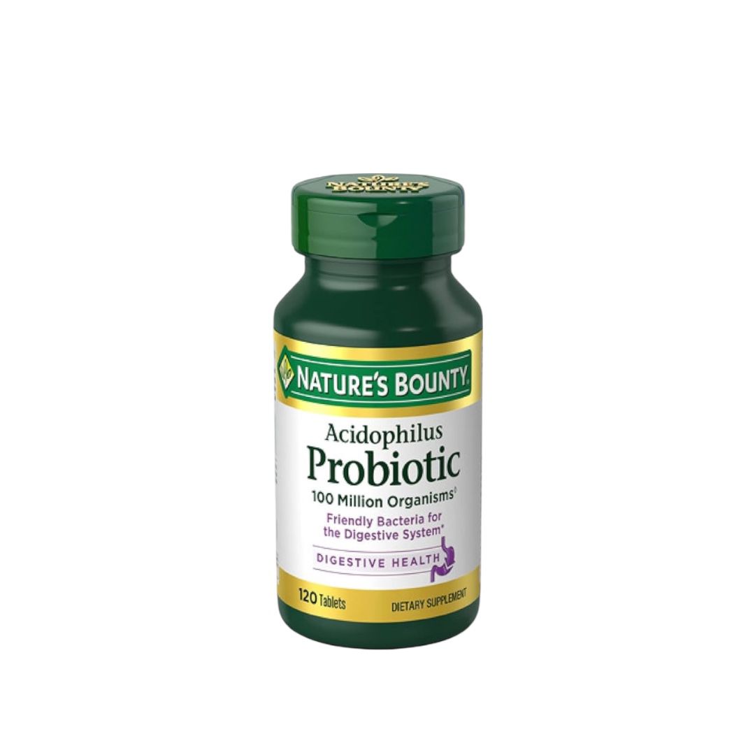 Nature’s Bounty Acidophilus Probiotic (120 tabletas)