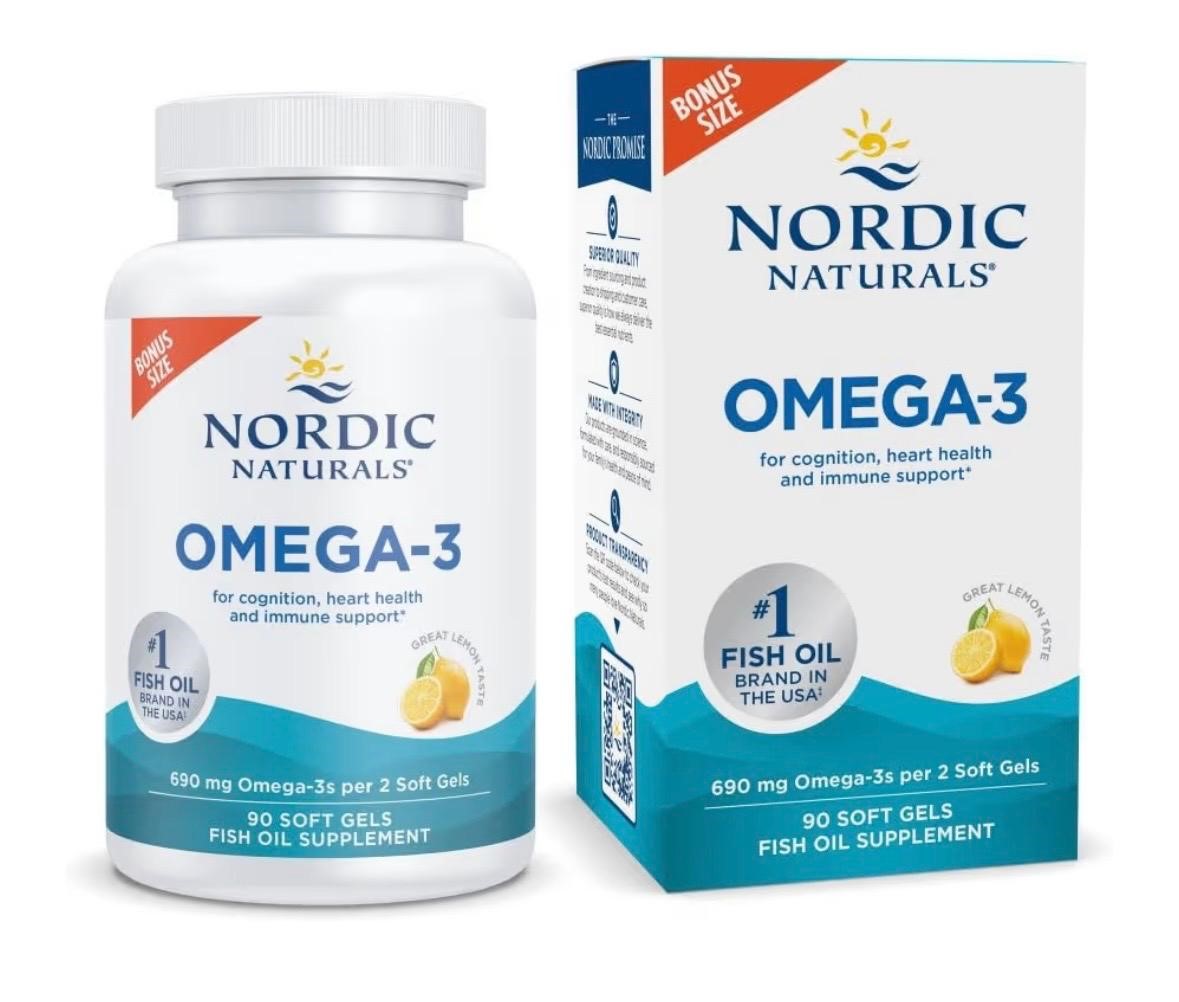 Omega-3 Nordic Naturals - 90 cápsulas