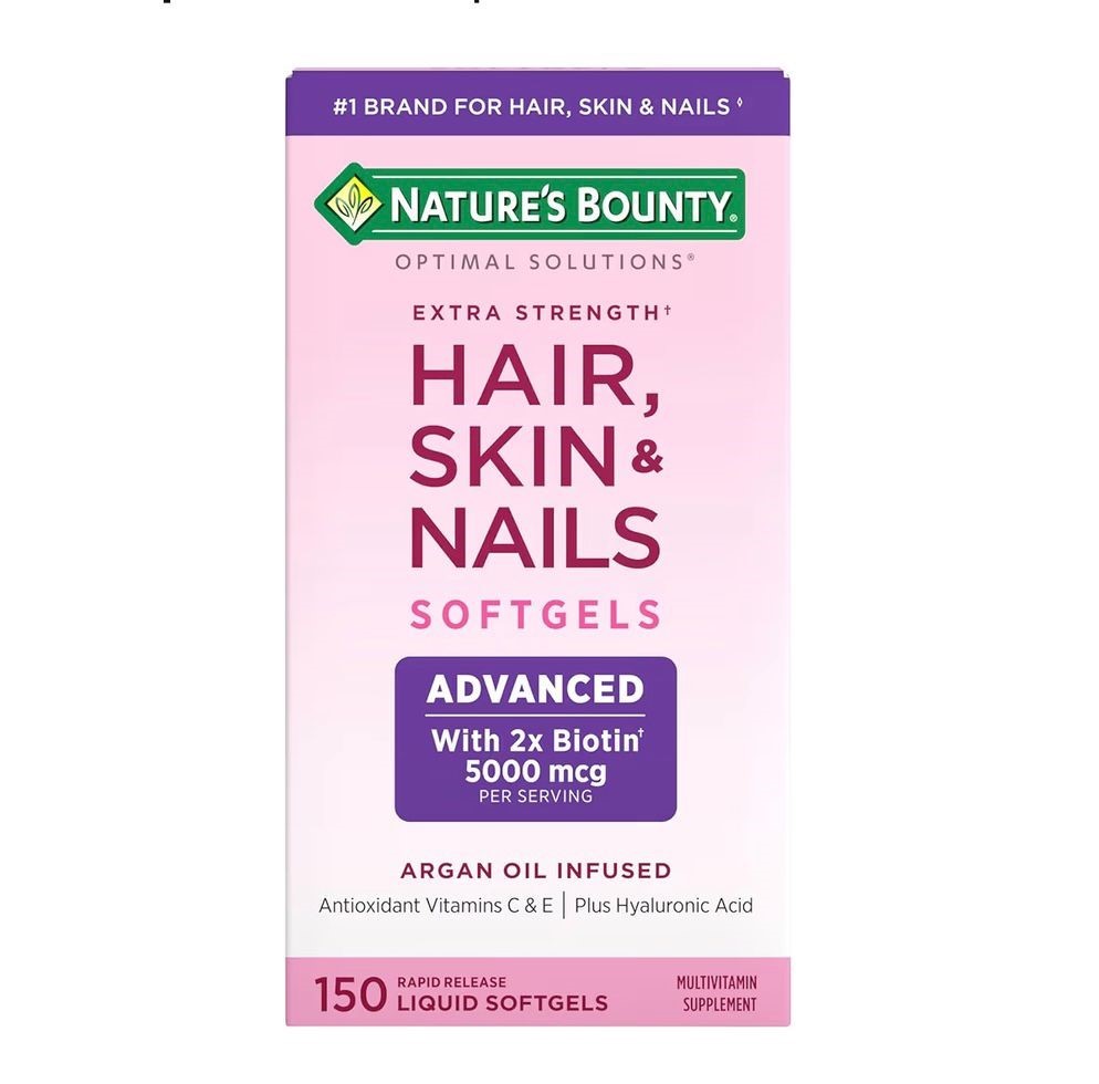 Hair, Skin & Nails Advanced 5000mcg - 150 Capsulas