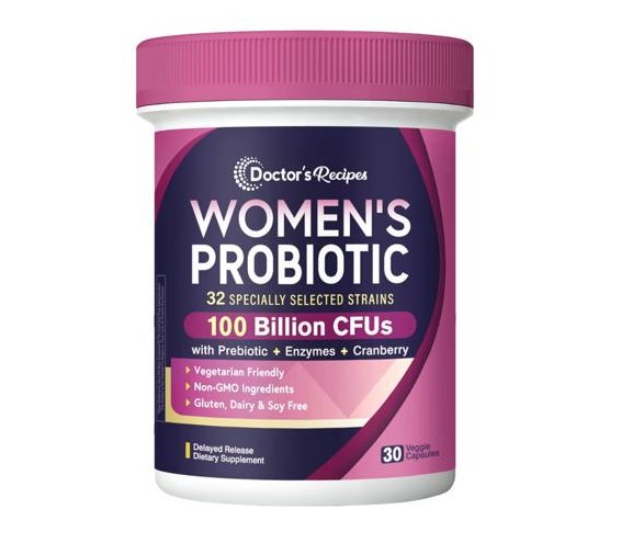 Women’s Probiotic Doctor’s Recipes 100B CFU x30 – Salud íntima