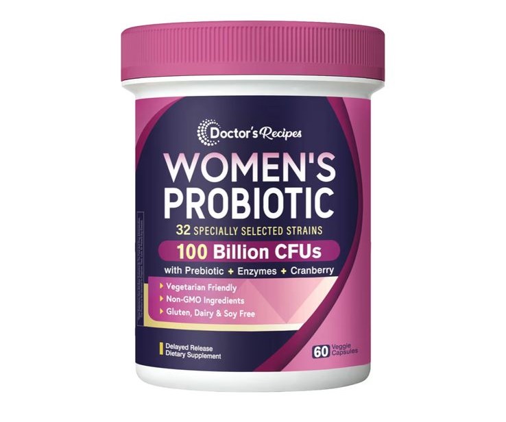 Women’s Probiotic Doctor’s Recipes 100B CFU x60 – Equilibrio femenino