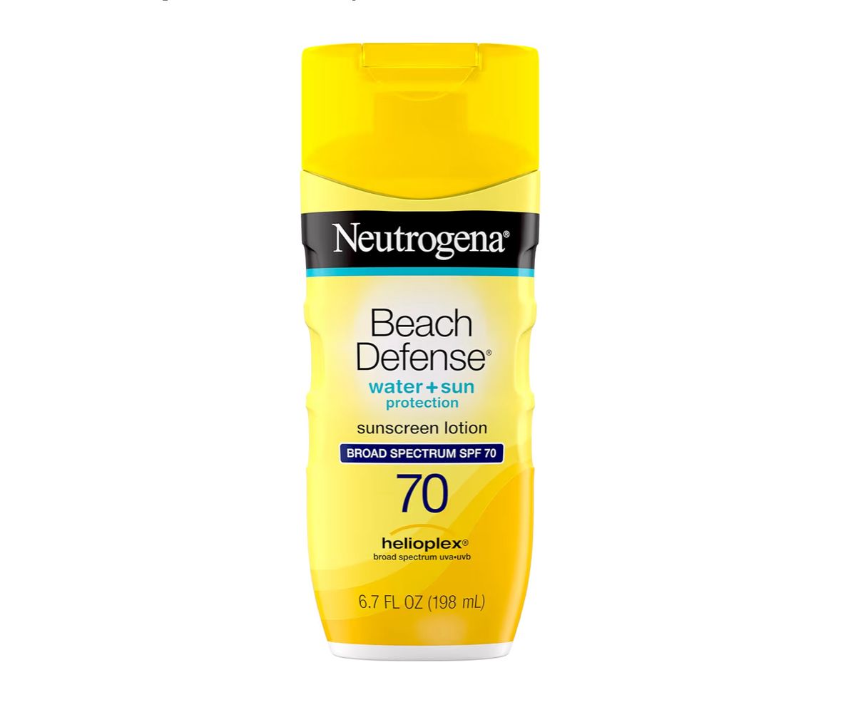 Neutrogena Beach Defense SPF 70 – Protección solar alta y ligera